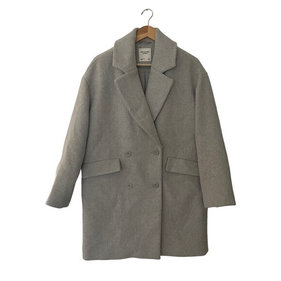 Abercrombie & Fitch Wool-Blend Coat Size Small - Picture 4 of 7